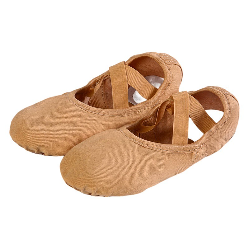 Танцевальная обувь из эластичной ткани, женская обувь для упражнений с мягким дном, обувь для взрослых, обувь для йоги, новые туфли с кошачьим когтем, балетная обувь, обувь в форме оптом