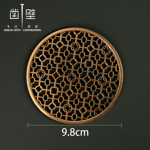 [Factory direct sales] tea tray leaking piece tableware product metal accessories supporting accessories