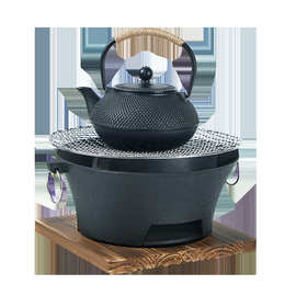 V2WS批发围炉煮茶小炉子家用室内碳炉围炉煮茶木炭烧烤老式煮茶炉
