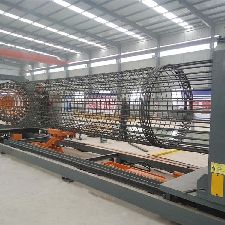 Máquina de soldadura de rodadura de tubería de acero de cemento jaula de barra de acero controlada por control numérico automático de soldadura de jaula de barra de acero máquina de soldadura de rodadura de tubería de cemento jaula de barra de acero