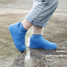 防雨鞋套防水防滑加厚乳胶鞋套可洗反复使用下雨天户外雨靴套批发