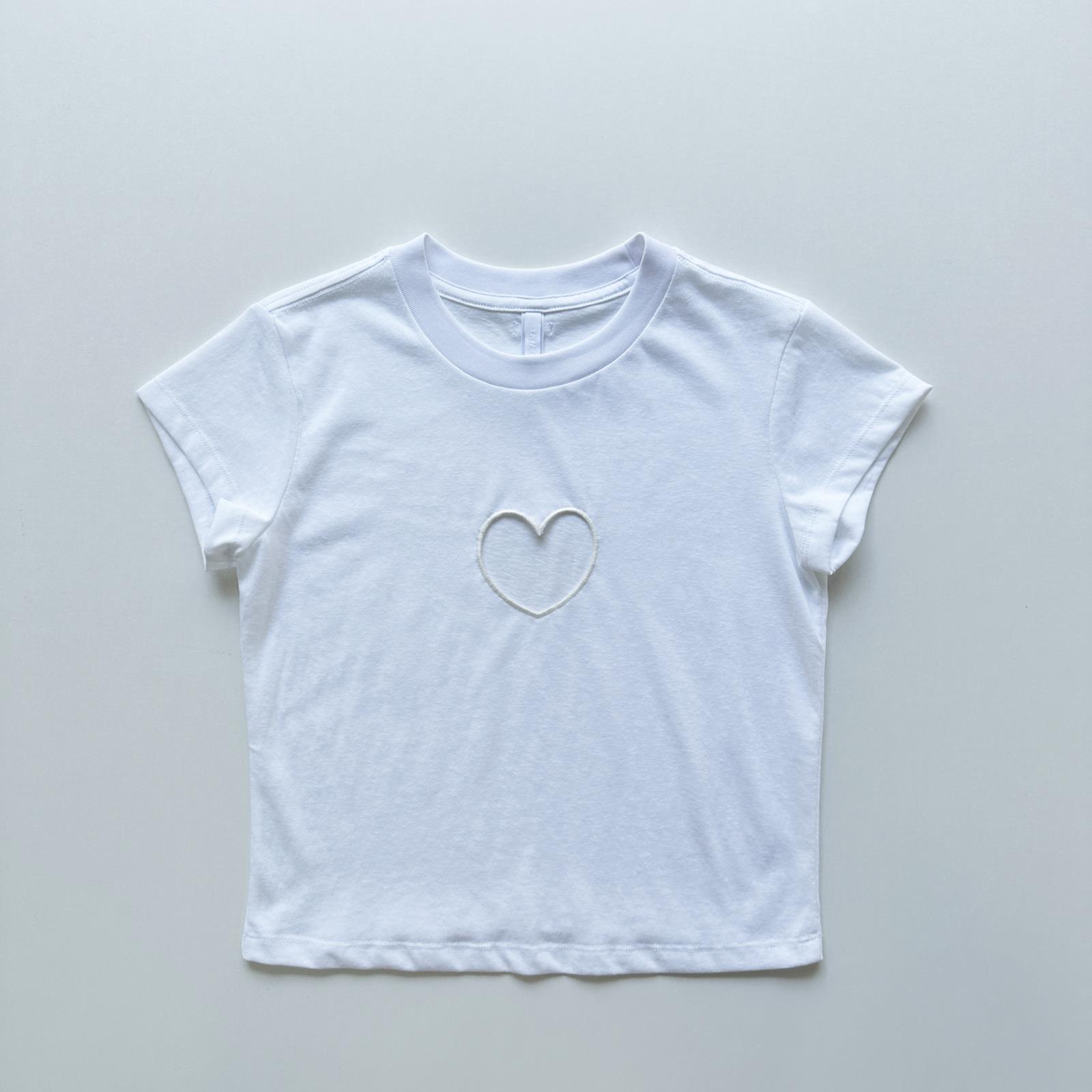 White, small size / S