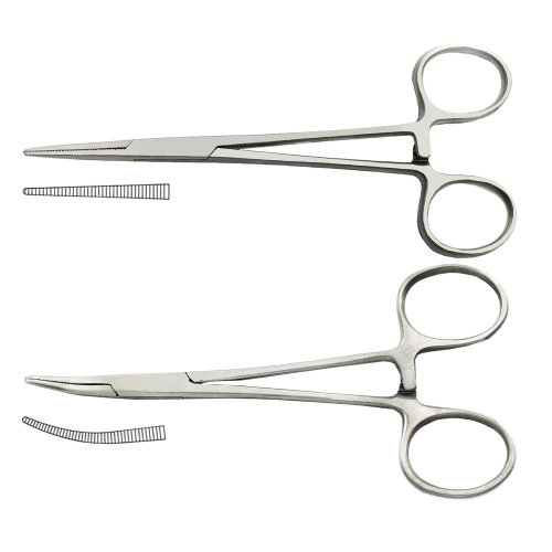 Fishing Hemostatic Forceps Hook Remover Curved Straight Pet Ear Hair Removal Forceps Dog Cat Hair Removal Forceps Fire Cupping Removal Forceps 