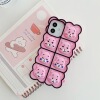 Apple, iphone14, cartoon silica gel rainbow protective case, 14promax