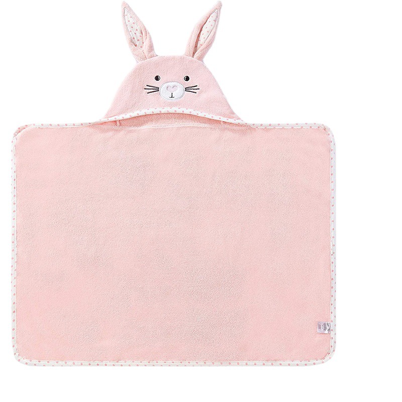 Toalla de baño para niños con capucha capa absorbente bebé con capucha Albornoz dibujos animados bebé algodón Toalla de baño para niños
