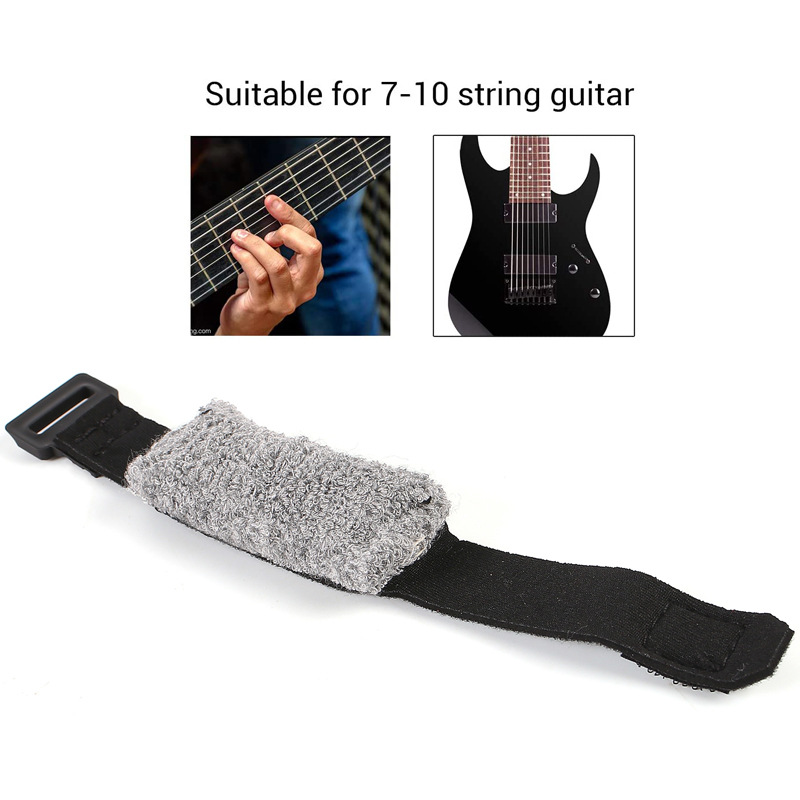 Venta al por mayor eliminación de ruido detener la guitarra silenciador banda de guitarra stuffy banda Folk madera guitarra eléctrica haz banda de sonido