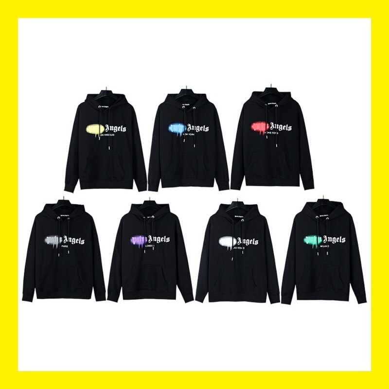 Cross-Border 2024 New Style Spray-Painted Graffiti City Letter Logo Printed Terry High Street Couple Hooded Sweatshirt Cross-Border 2024 New Style Spray-Painted Graffiti City Letter Logo Printed Terry High Street Couple Hooded Sweatshirt