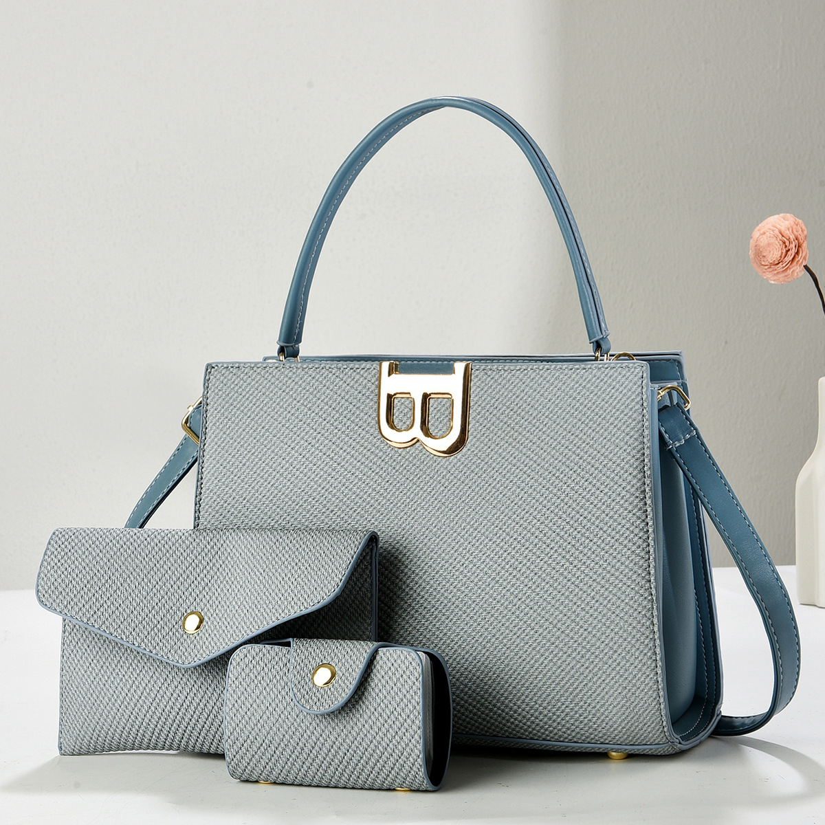2025 nuevo bolso de hombro para mujer, bolso de estilo de viaje de trabajo, bolso de temperamento de moda casual de mujer de gran capacidad