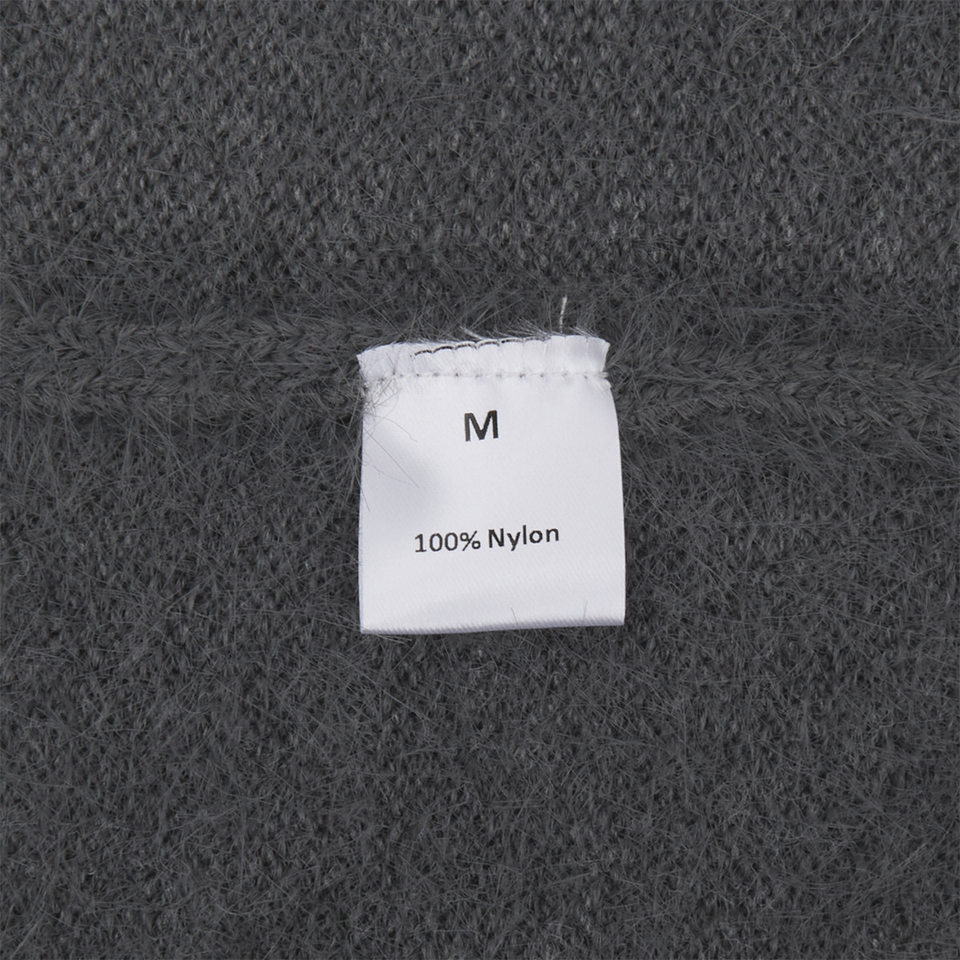 Áo cardigan dệt kim tay ngắn cổ bán cao ôm dáng phong cách retro — Màu hồng, Màu hồng cánh sen, Màu trắng, Màu tím chi tiết 41