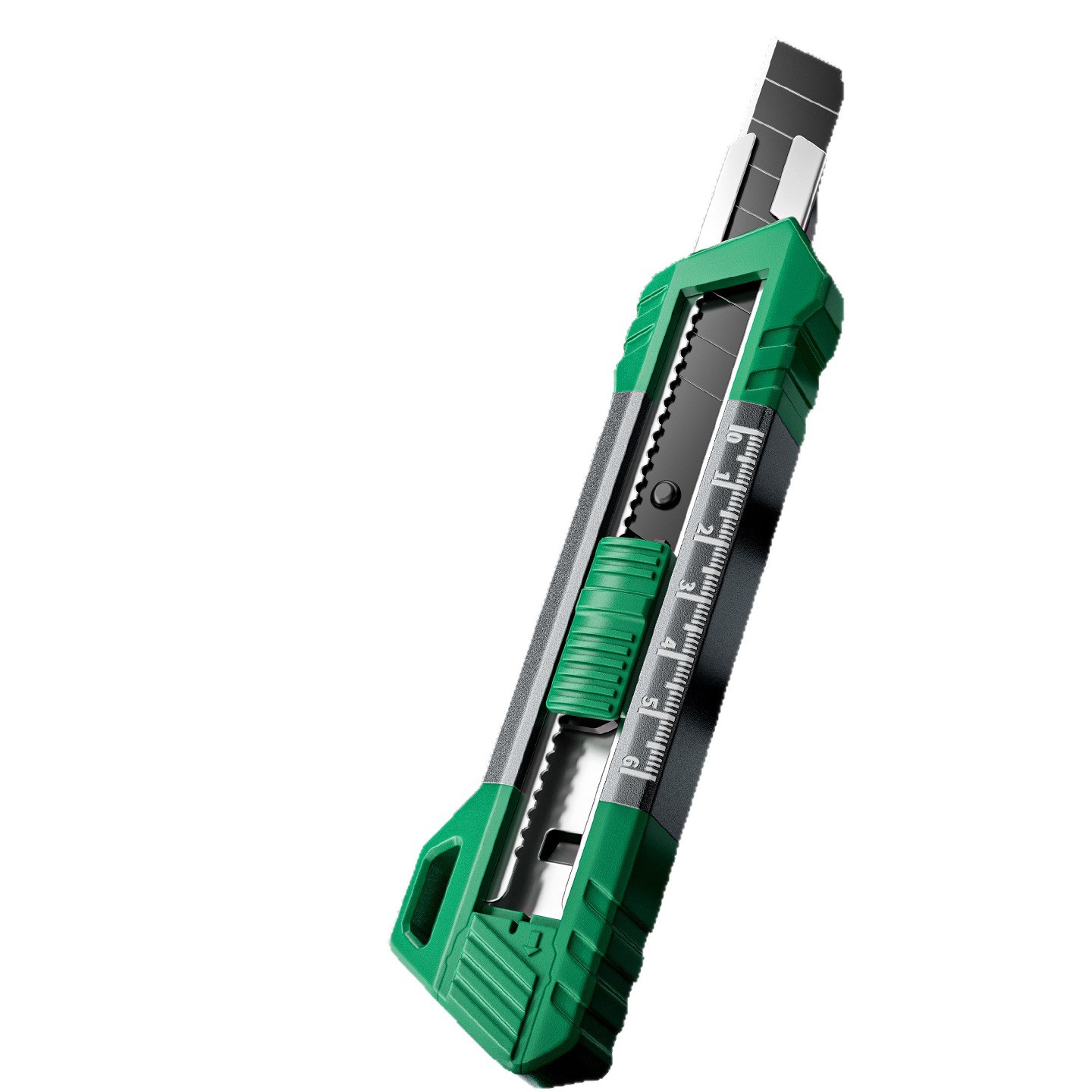 Cuchillo de pintura verde cuchillo de papel de pared cuchillo de papel de pared cuchillo de herramienta de gran tamaño cuchillo industrial multifuncional grueso duro image 5
