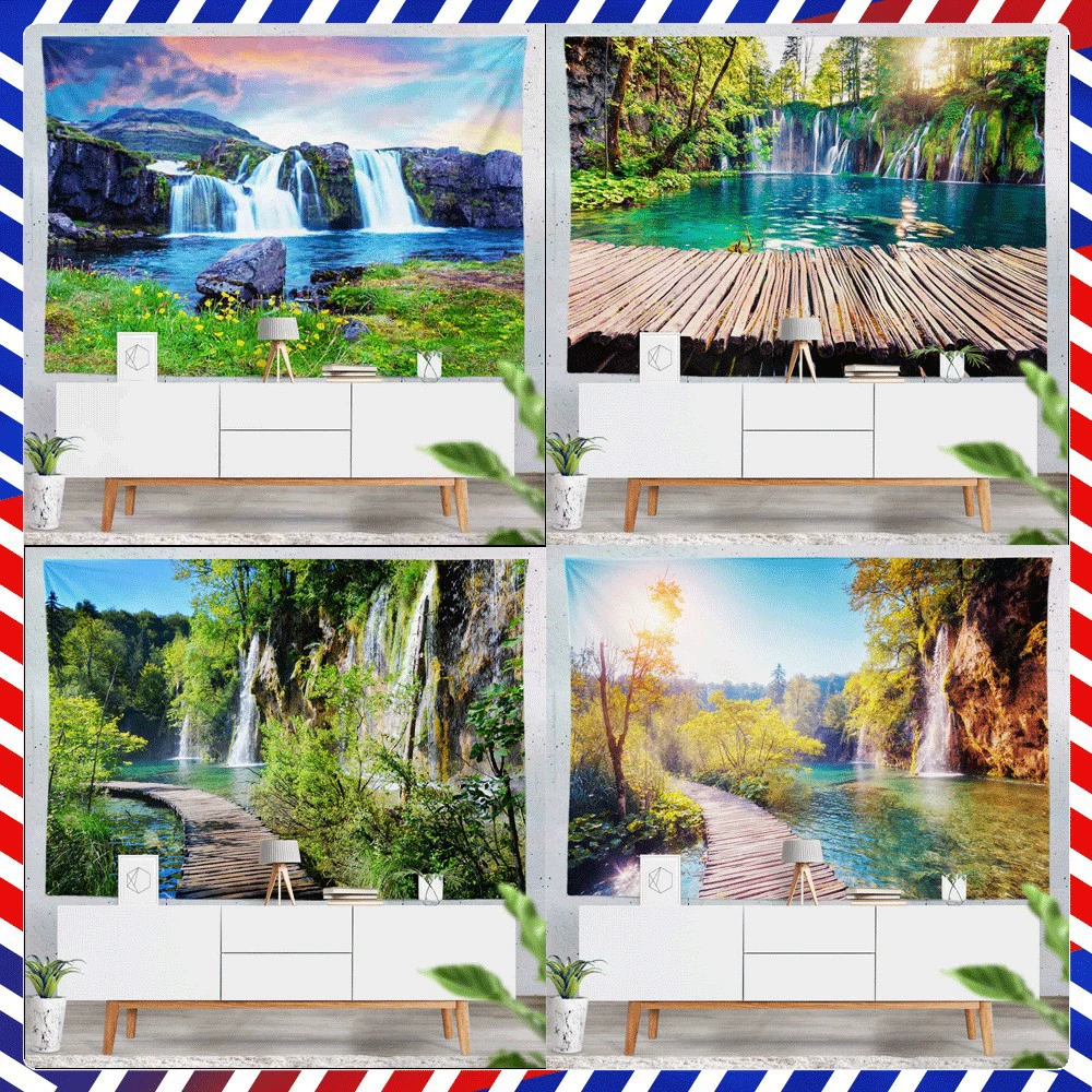 [Оптовая продажа фабрики] гобелен фон ткань украшение стены гобелен подвесная ткань может быть настроена узор плюс логотип