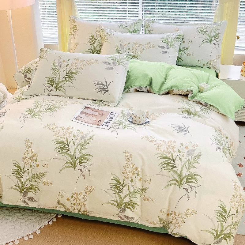 Funda de edredón gruesa de algodón puro pieza individual 100% algodón 150x200X230 funda de edredón cama individual dormitorio de estudiantes de invierno niñas