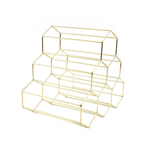 Iron wine rack wine wine rack Nordic model room home accessories wine cabinet ornaments wine bottle rack wine cabinet
