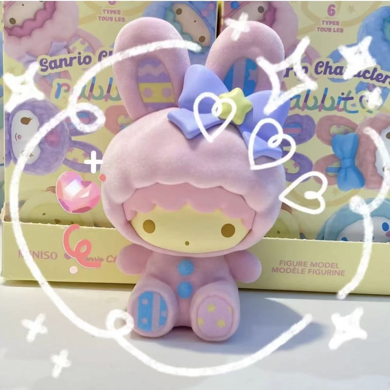 Sanli serie de cajas ciegas Jade Gui Perro Kulomi Melody adornos de escritorio hechos a mano muñecas regalos para chicas