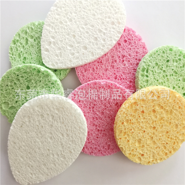 木浆棉洗完棉压缩木浆棉清洁海绵表面可以花现货批发可贴合百洁布