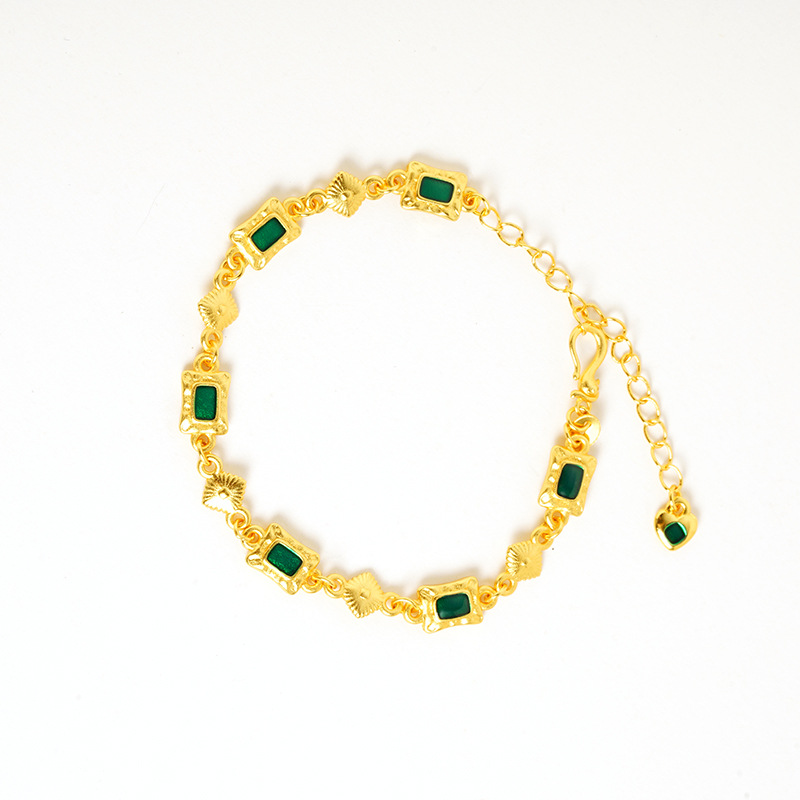 Nuevos productos de verano de lujo ligero de Vietnam Sha Jin, pulseras de bolsas de pulsería