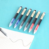 Capacious rollerball quick dry gel pen for elementary school students
