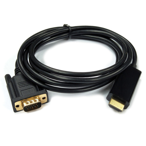 HDMI to VGA cable with chip HDMI to VGA high-definition cable 1080P computer TV adapter