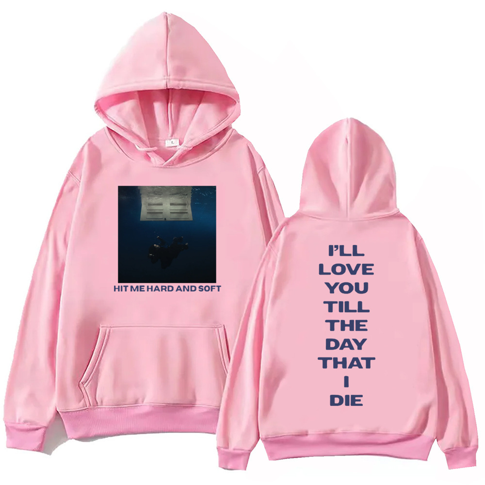 Billie Hit Me Hard and Soft 2024 Tour Hoodie Harajuku Hip H