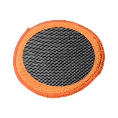 Car cleaning tools, Car Beauty, Car Wash Magic Mud - hollow-round-mud-rub-orange