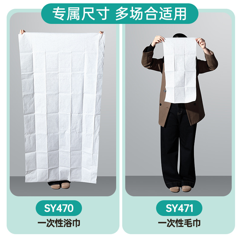 RCA ha ampliado un paquete completo de toallas de baño desechables, toallas de baño 100 piezas, toallas de limpieza facial portátiles de viaje, exclusivamente transfronterizas.