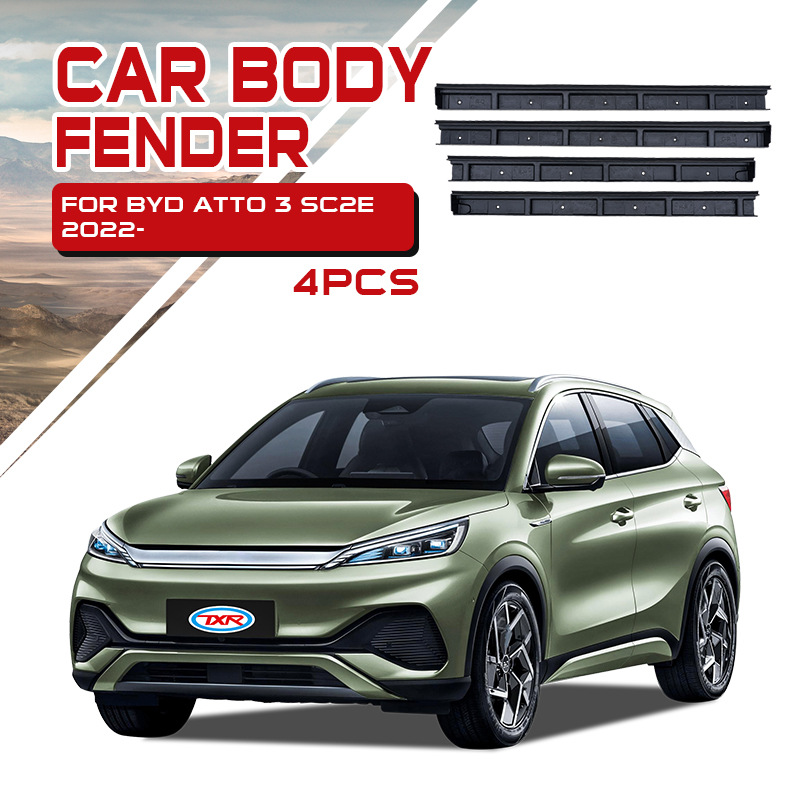 Tenxinrui aplicable a BYD yuanes Plus carrocería Fender atto3 modificado a prueba de fugas de barro accesorios exteriores