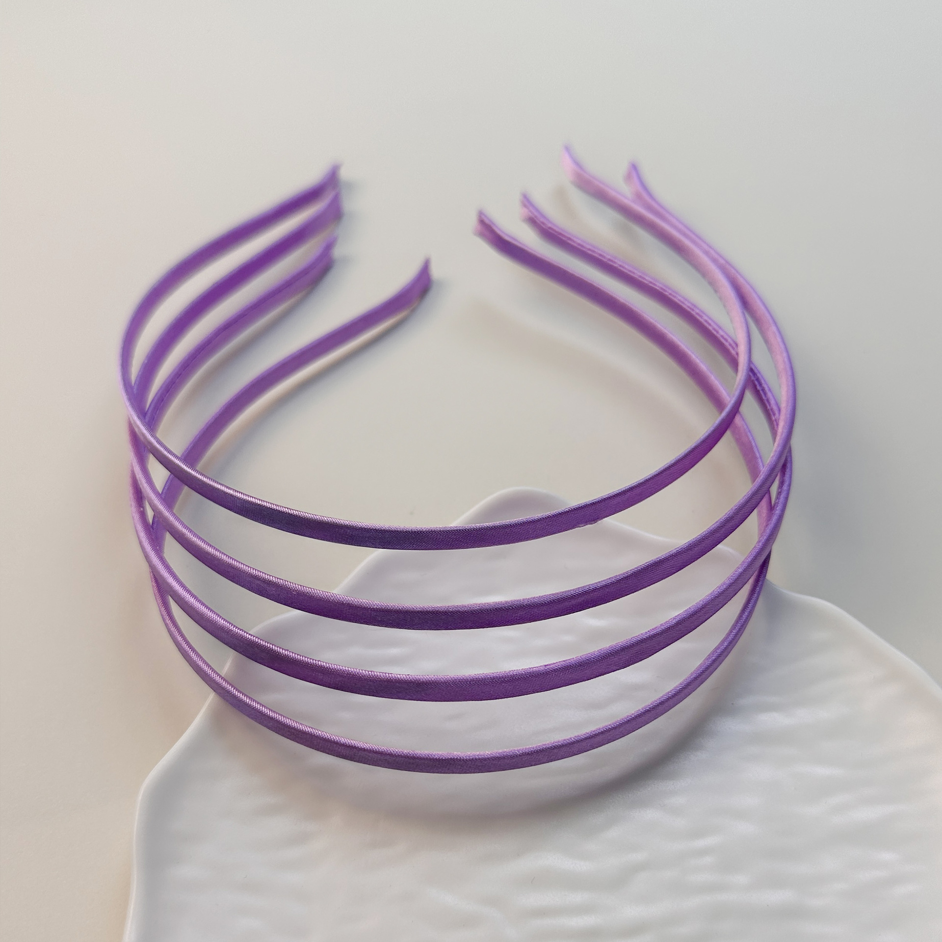 5mm light purple wrapping cloth