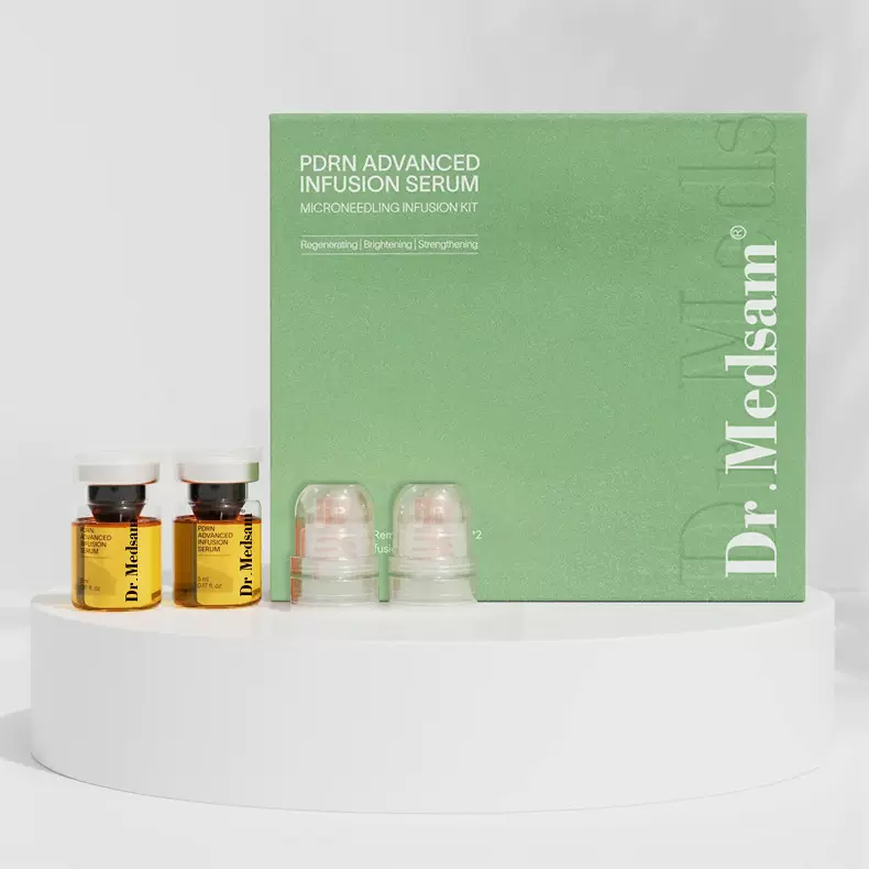 鲑鱼抗皱微针导入精华胶原再生跨境PDRN ADVANCED INFUSION SERUM