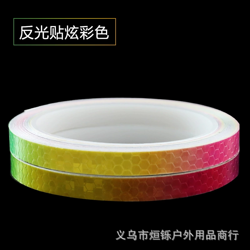 Оптовая велосипед светящийся безопасность мертвый Летающий Велосипед Мотоцикл Колесо тела наклейка Светоотражающая наклейка оборудование для верховой езды