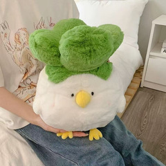 かわいいガーリックバードチキン人形面白い小さな野菜ぬいぐるみ睡眠布人形誕生日