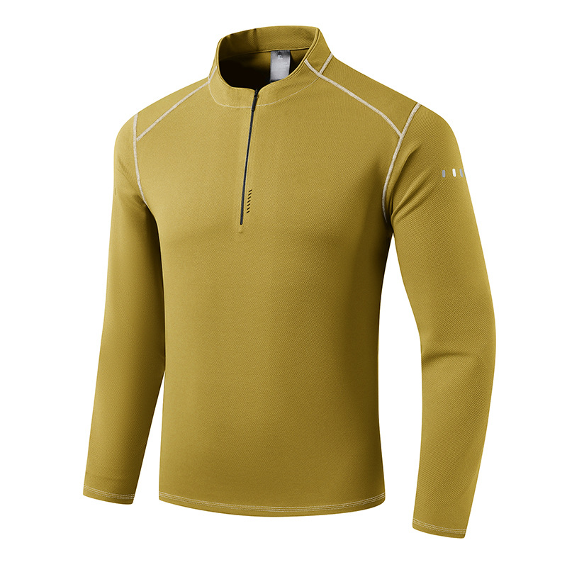 2026 Fitness Running Clothes Quick-Dry Breathable Sports Long-Sleeve Men's Autumn Winter Casual Long-Sleeve T-Shirt Breathable Base Layer Top