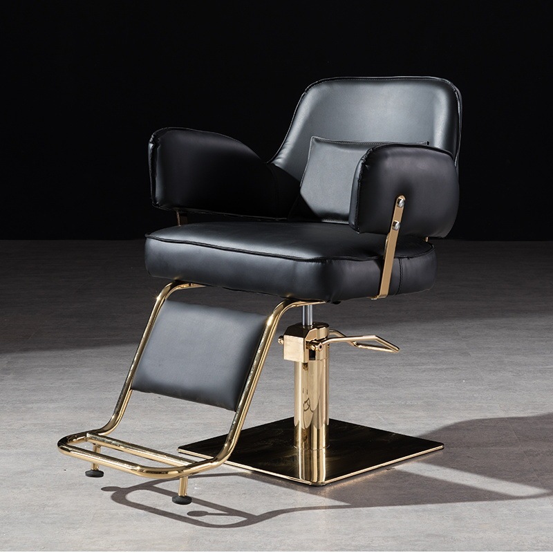 Fábrica directa silla de peluquería silla de peluquería salón de peluquería elevación silla de corte de pelo silla de peluquería silla popularidad en línea image 9