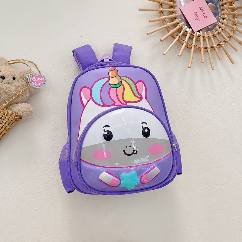 Mochila escolar primaria para niña 2024, nueva mochila escolar de dibujos animados, linda, para jardín de infantes, de 5 a 9 años, mochila infantil tipo concha