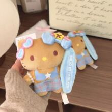 济州岛黑皮新款冲浪板HelloKitty可爱毛绒玩偶挂件钥匙扣热门礼物