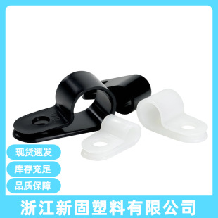 R-type wire clamp thickened CC wire buckle cloth wire buckle wire card fixing clip desktop wire organizer storage wire routing artifact