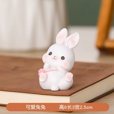 New Cute and Healing Style Car ornaments - cute-rabbit