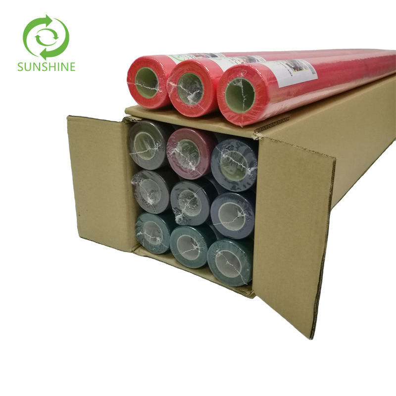 PP无纺布小卷桌布 一次性小卷装箱纺粘无纺布桌布