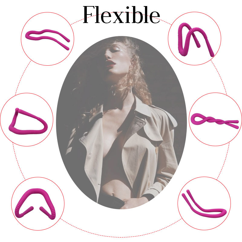 Silicone Vaginal Dilator Speculum Set, Pink Adult Intimate Training Device — detail image 5