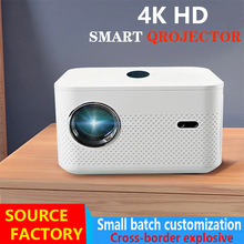 Cross border高清智能投影仪1080P无线同屏露营便携小型投影仪