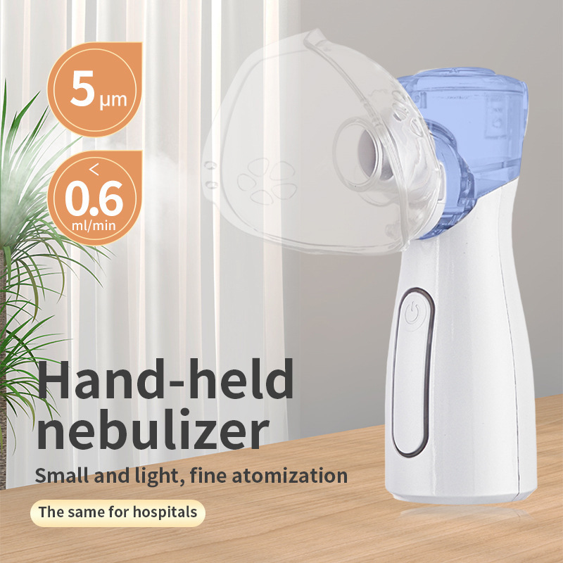 Ultrasonic Portable Micro-Mesh Handheld Atomizer Household Small Disinfection Mask Special Atomizer Cross-Border Foreign Trade