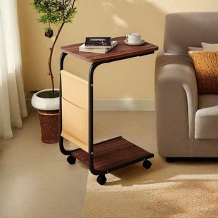 Living Room Movable Side Cabinet Sofa Side Table Creative Ornaments Tea Table Home Bedroom Simple Small Bedside Storage Rack
