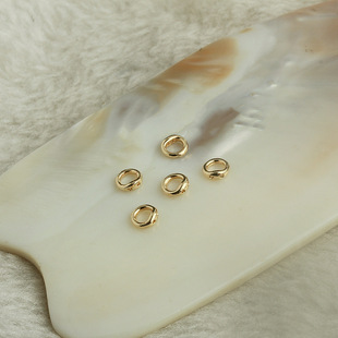 14k����ɫ�p�ײؾ�Ȧ diy�ֹ��Ʒ��� �������月A��β�B��Ȧ