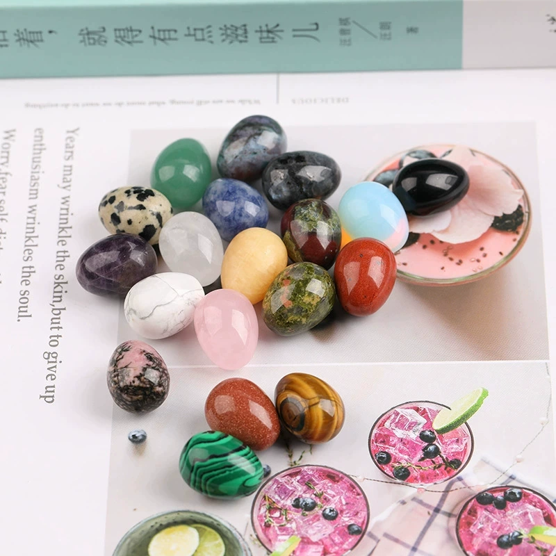 20*15 хрустальных драгоценных камней маленькое яйцо лазорит тигровое глазное яиное яйцо