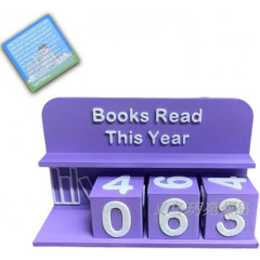 跨境新品 Books Read This Year 今年读过的书籍计数摆件