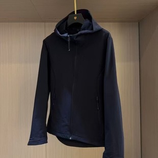 25 Spring Style Simple, Fashionable, Versatile, Handsome, Loose and Slim, Outdoor Casual Men's Hooded Soft Shell Jacket