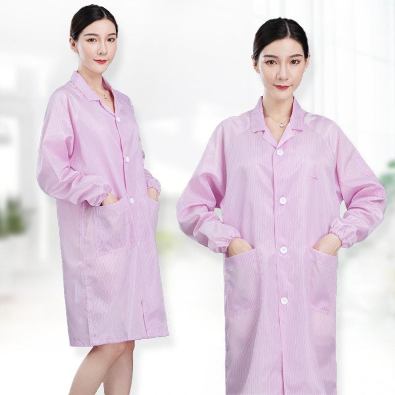 静电服长款加长版全导大褂无尘服男电子厂男女车间防尘工作服耐脏