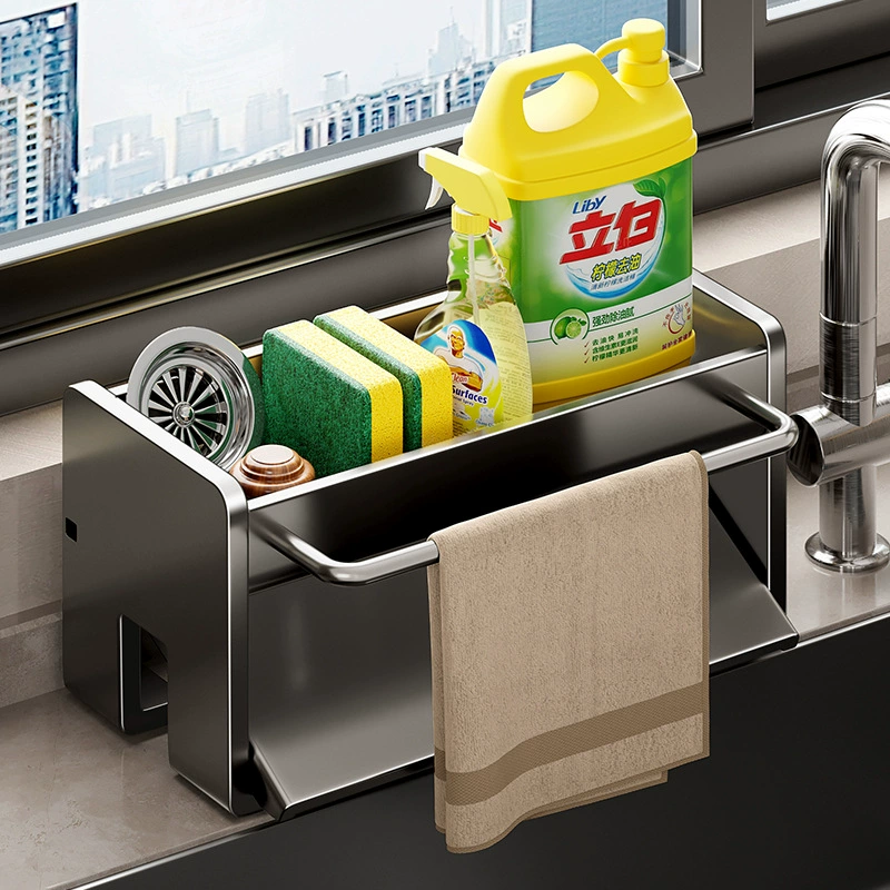 Многофункциональная углеродистая сталь кухонная тряпка стеллаж