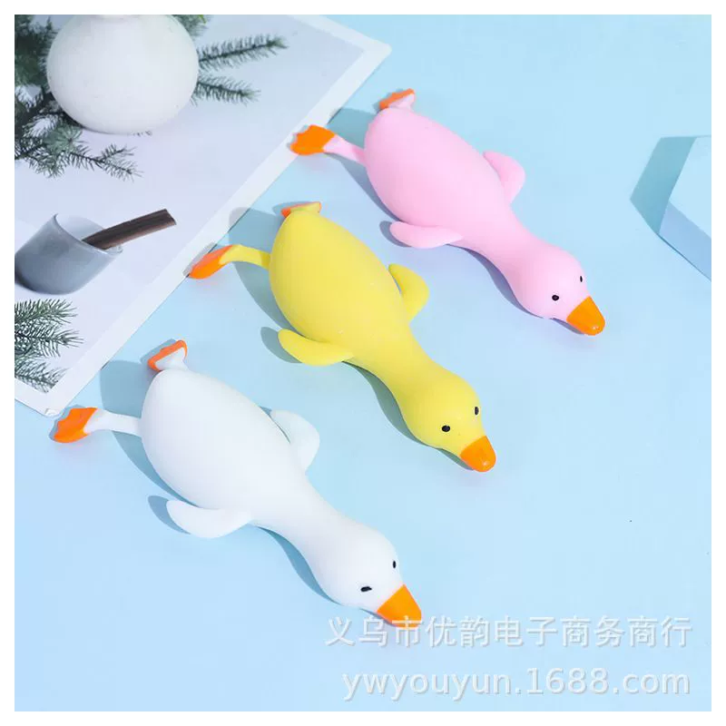 Игрушка, песок, слизь, антистресс, утка