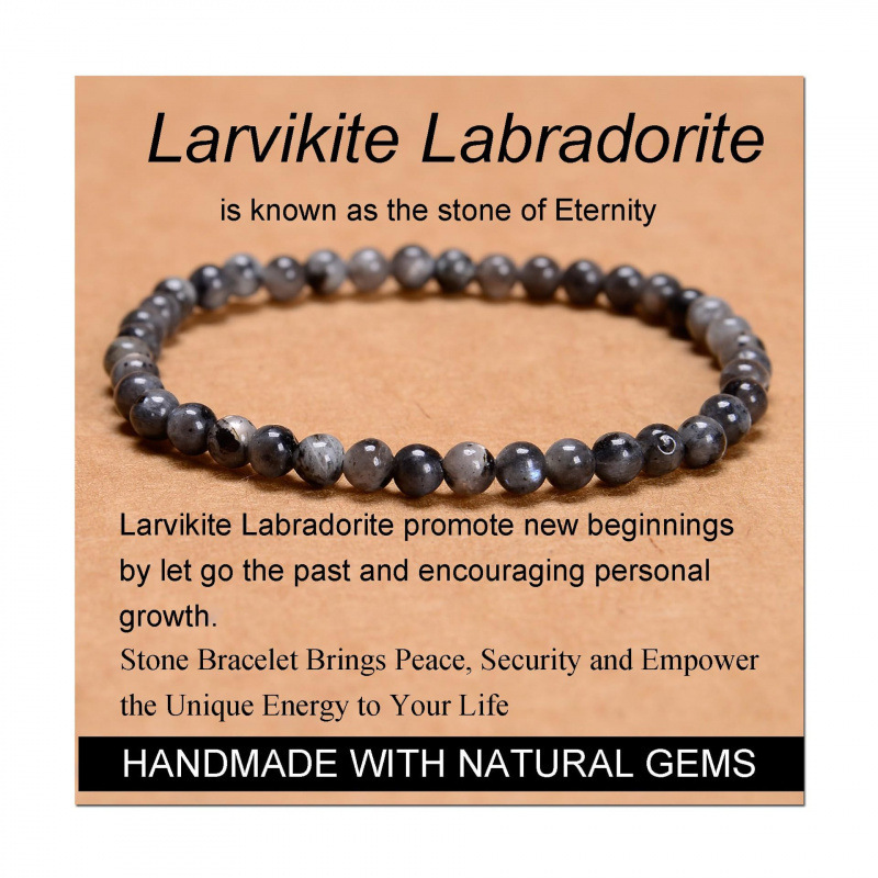 Women's Gift Bracelet Elastic Rope Beaded Chrysoprase Amethyst Map Stone Malachite Black Glitter Stone Bracelet