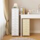 Cross-border Foreign Trade Drawer Cabinet Helmer Office Desk Storage Cabinet Color Iron Filing Cabinet Multi-layer Drawer Low Cabinet